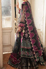 Republic Womens Wear 3 Piece Emb Formals Suit-D-06-Dahlia Noir