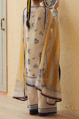 Coco Prints By Zara Shah Jahan Unstitched 3 Piece Digital Printed Lawn Suit-D-06-Mango Punch