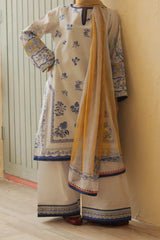 Coco Prints By Zara Shah Jahan Unstitched 3 Piece Digital Printed Lawn Suit-D-06-Mango Punch