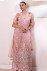 Chiffon De Luxe By Noor Saadia Asad Unstitched 3 Piece Luxury Formals Suit-D-06-Vera