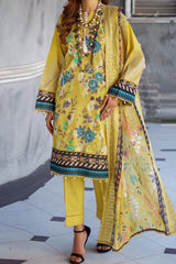 Cutwork Bliss By Al Zohaib Unstitched 3 Piece Lawn Vol-02 Suit-D-06