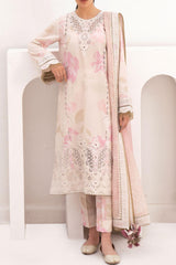 Delia By Jazmin Unstitched 3 Piece Luxury Emb Lawn Collection'2024-D-06