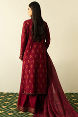 Zara Shahjahan Unstitched 3 Piece Lawn Vol-02 Suit-ZEL-06