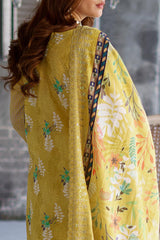 Cutwork Bliss By Al Zohaib Unstitched 3 Piece Lawn Vol-02 Suit-D-06