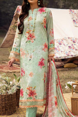 Mahee's by Riaz Arts 3 Piece Unstitched Chikankari Lawn Suit-MC-06