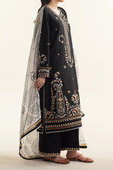 Coco By Zara Shah Jahan Unstitched 3 Piece Emb Lawn Vol-02 Suit-D-07-B-Arela