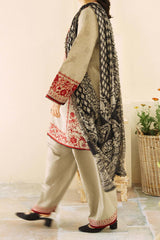 Coco By Zara Shah Jahan Unstitched 3 Piece Eid Edit Emb Lawn Suit-D-07-Sabah