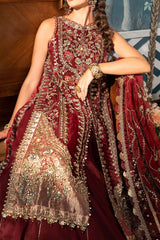 Mbroidered By Maria B Unstitched 3 Piece Luxury Formals Eid Edition Suit-BD-2807