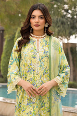 Mahee's Sehar By Riaz Arts Unstitched 3 Piece Printed Chikankari Lawn Suit-D-07