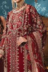 Mbroidered By Maria B Unstitched 3 Piece Luxury Formals Eid Edition Suit-BD-2807