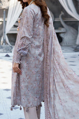 Cutwork Bliss By Al Zohaib Unstitched 3 Piece Lawn Vol-02 Suit-D-07