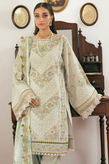 Baroque Unstitched 3 Piece Chikankari Swiss Lawn Collection'2023-D-07