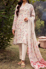 Mahee's by Riaz Arts 3 Piece Unstitched Chikankari Lawn Suit-MC-07