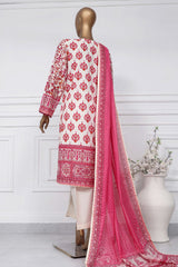 Sada Bahar Stitched 3 Piece Printed Lawn Vol-01 Suit-PR-1300-Magenta