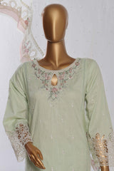 Sada Bahar Stitched 3 Piece Luxury Festive Emb Lawn Vol-05 Suit-MK-14-Pista