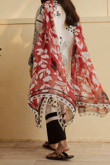 Coco Prints By Zara Shah Jahan Unstitched 3 Piece Digital Printed Lawn Suit-D-08-Plum