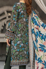 Cutwork Bliss By Al Zohaib Unstitched 3 Piece Lawn Vol-02 Suit-D-08