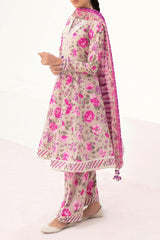 Delia By Jazmin Unstitched 3 Piece Luxury Emb Lawn Collection'2024-D-08