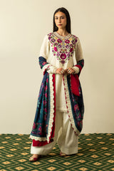 Zara Shahjahan Unstitched 3 Piece Lawn Vol-02 Suit-ZEL-08