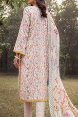 Mahee's by Riaz Arts 3 Piece Unstitched Chikankari Lawn Suit-MC-08