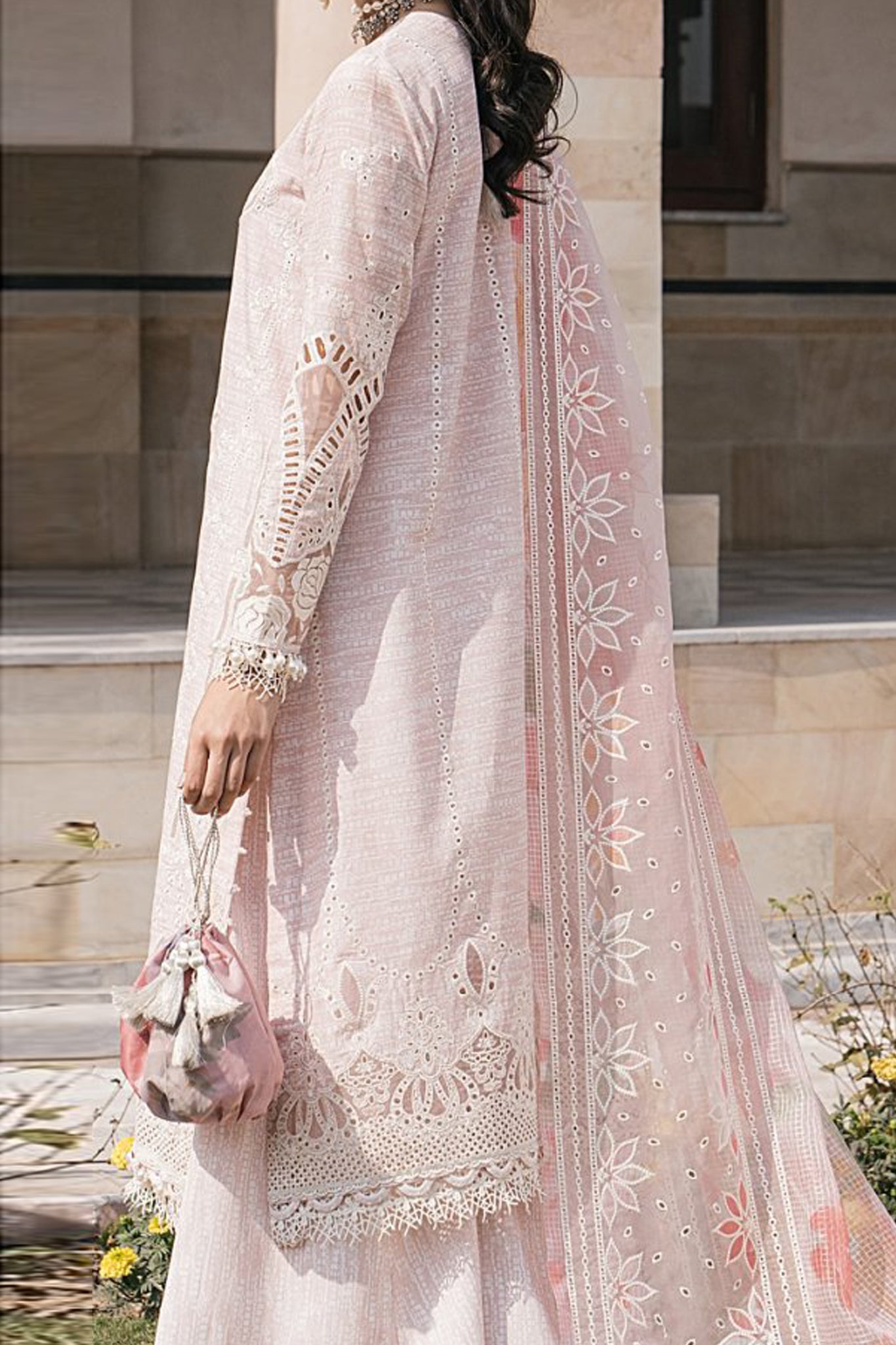 Shahkaar by Jazmin Unstitched 3 Piece Luxury Eid Festive Lawn Collection'2024-SLD-08