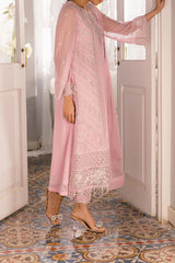 Eid Drop 1 By Azure Unstitched 3 Piece Ensembles Chiffon Suit-D-09-Tender Tulip