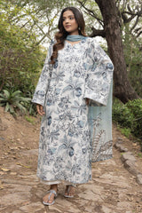 Eden Garden By Humdum Unstitched 3 Piece Printed Lawn Collection'2025-D-09