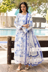 Mahee's Sehar By Riaz Arts Unstitched 3 Piece Printed Chikankari Lawn Suit-D-09