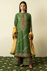 Zara Shahjahan Unstitched 3 Piece Lawn Vol-02 Suit-ZEL-09