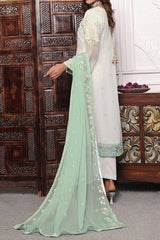 Florum By Soghat Unstitched 3 Piece Luxury Formals Handwork Chiffon Collection'2024-D-09