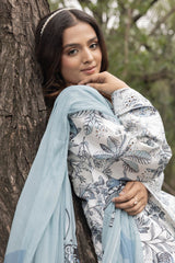 Eden Garden By Humdum Unstitched 3 Piece Printed Lawn Collection'2025-D-09