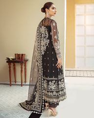 Gulaal Unstitched 3 Piece Luxury Formals Suit-Inaaya Embroidered Organza 3-Piece Suit D-01