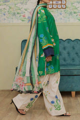 Coco Prints By Zara Shah Jahan Unstitched 3 Piece Digital Printed Lawn Suit-D-10-Cherimoya