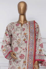 Sada Bahar Stitched 3 Piece Printed Lawn Vol-01 Suit-PR-9527-Skin