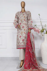 Sada Bahar Stitched 3 Piece Printed Lawn Vol-01 Suit-PR-9527-Skin