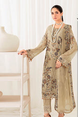 Rangoon by Ramsha Unstitched 3 Piece Formals Vol-10 Suit-D-1001