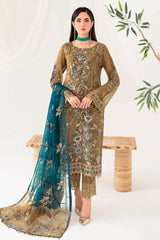 Rangoon by Ramsha Unstitched 3 Piece Formals Vol-10 Suit-D-1012