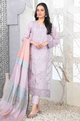 Mabel By Tawakkal Unstitched 3 Piece Emb Fancy Lawn Collection-D-1022