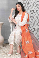 Mabel By Tawakkal Unstitched 3 Piece Emb Fancy Lawn Collection-D-1029