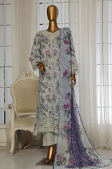 Sada Bahar Stitched 3 Piece Festive Emb Lawn Vol-02 Suit-D-103-Mint