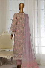 Sada Bahar Stitched 3 Piece Festive Emb Lawn Vol-02 Collection'2025-D-104-Plum