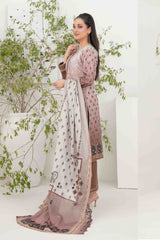 Shazmina By Tawakkal Unstitched 3 Piece Emb Lawn Vol-02 Collection-D-1047
