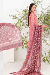 Shazmina By Tawakkal Unstitched 3 Piece Emb Lawn Vol-02 Collection-D-1058