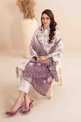 Meheroon By Tawakkal Unstitched 3 Piece Emb Lawn Collection-D-1105