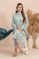 Meheroon By Tawakkal Unstitched 3 Piece Emb Lawn Collection-D-1106