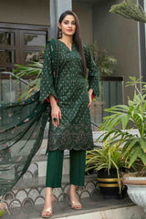 Zarna By Tawakkal Unstitched 3 Piece Emb Schiffli Lawn Vol-02 Collection D-1133