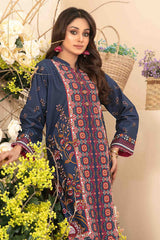 Minel By Tawakkal Stitched 2 Piece Digital Print Lawn Collection-D-1445