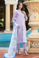 Zimmel By Tawakkal Semi Stitched 3 Piece Lawn Premium Eid Collection-D-1148