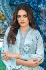 Thamina By Tawakkal Unstitched 3 Piece Emb Slub Lawn Collection-D-1198