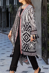 Cutwork Bliss By Al Zohaib Unstitched 3 Piece Lawn Vol-02 Suit-D-11